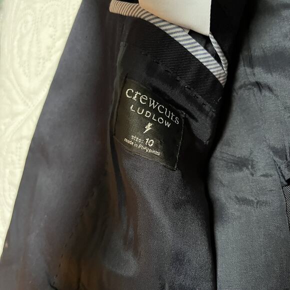 Crewcuts Ludlow Italian Chino Suit Jacket Size 10 - Picture 8 of 9